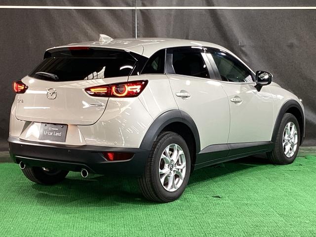 ＣＸ－３ １．８　ＸＤ　ツーリング　マツダコネクトナビ　地デジ　３６０°ビューモニター　ＥＴＣ　ドラレコ　ワンオーナー　全方位カメラ　コーナーセンサー　衝突被害軽減ブレーキ　ＥＴＣ　ＬＥＤヘッド　横滑り防止装置　メモリーナビ　ＤＶＤ再生（38枚目）