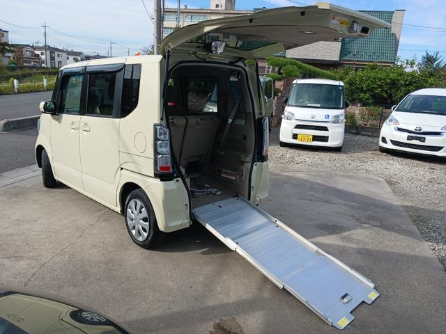 Ｎ－ＢＯＸ＋ Ｇ・Ｌパッケージ　福祉車両　電動ウインチ　後席付４人乗り　プッシュＳＴ　スマートキー　ナビ　ＴＶ　Ｂカメラ付　ワンオーナー車（18枚目）