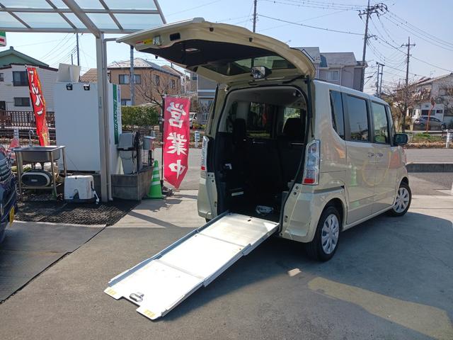 Ｎ－ＢＯＸ＋ Ｇ・Ｌパッケージ　車いす仕様車　安心パッケージ　福祉車両　スローパー　電動ウインチ　後部座席付４人乗り　ナビ　ＴＶ　ＥＴＣ　Ｂカメラ　左ＰＳＤ　衝突軽減　横滑り防止（17枚目）