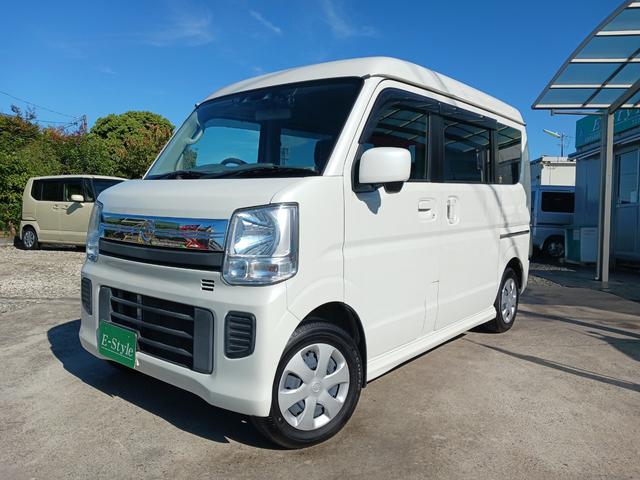 ＮＶ１００クリッパーリオ 　ターボ　福祉車両　スローパー　電動ウインチ　後席付４人乗り　ナビ　ＢＴ　Ｂカメラ　ドラレコ　軽減ブレーキ　横滑り防止（2枚目）