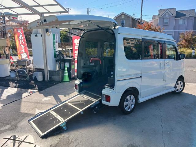 ＮＶ１００クリッパーリオ 　ターボ　福祉車両　スローパー　電動ウインチ　後席付４人乗り　ナビ　ＢＴ　Ｂカメラ　ドラレコ　軽減ブレーキ　横滑り防止（20枚目）
