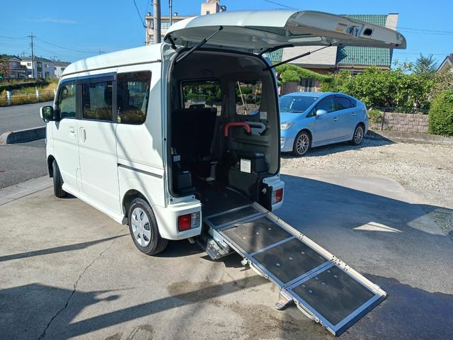 ＮＶ１００クリッパーリオ 　ターボ　福祉車両　スローパー　電動ウインチ　後席付４人乗り　ナビ　ＢＴ　Ｂカメラ　ドラレコ　軽減ブレーキ　横滑り防止（22枚目）