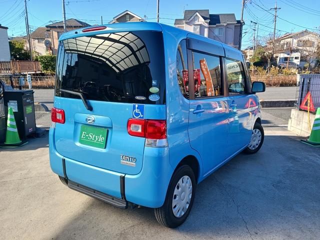 タント 福祉車両 スローパー 電動固定式 後席付4人乗り ナビ TV ETC 左PSD ワンオーナー車(3枚目)