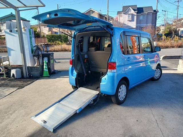 タント 福祉車両 スローパー 電動固定式 後席付4人乗り ナビ TV ETC 左PSD ワンオーナー車(14枚目)