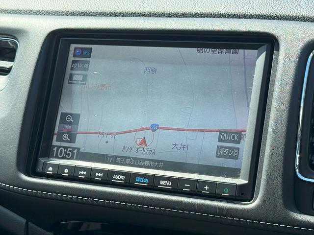 ヴェゼル Ｘ・ホンダセンシング　純正メモリーナビゲーション　純正アルミホイール　ＥＴＣ車載器　ＬＥＤヘッドライト　キーレス　フルオートエアコン　クルーズコントロール　Ｒカメラ　Ｗエアバッグ　盗難防止　ＬＥＤランプ　衝突軽減ブレ－キ（8枚目）