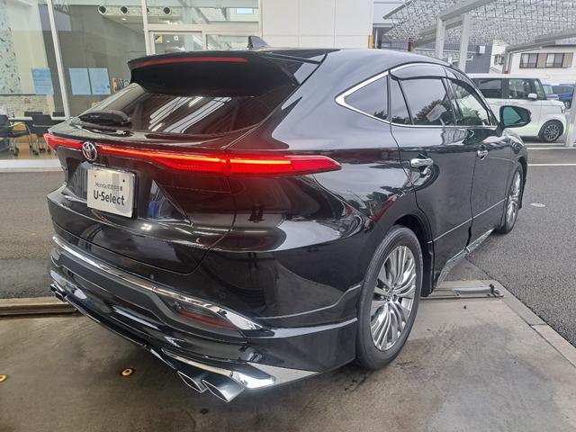 ハリアー Ｚレザーパッケージ　純正ナビゲーション　３６０度カメラ　ＥＴＣ　モデリスタフルエアロ　純正アルミホイール　ＬＥＤヘッドライト　スマートキーシートエアコン　シートヒーター　純正前後ドライブレコーダー　ローダウン　クリソナ（2枚目）