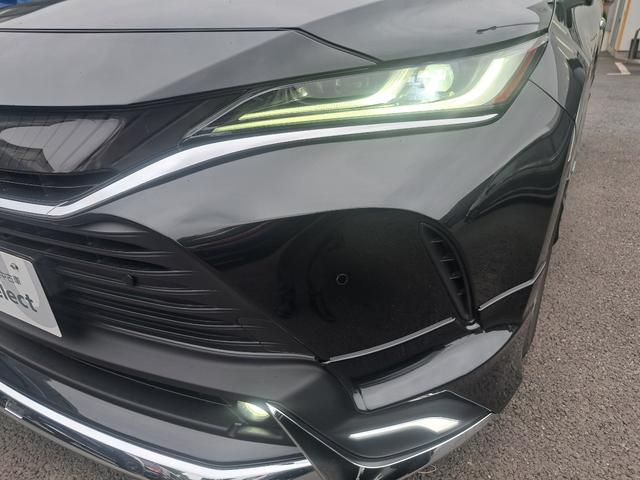 ハリアー Ｚレザーパッケージ　純正ナビゲーション　３６０度カメラ　ＥＴＣ　モデリスタフルエアロ　純正アルミホイール　ＬＥＤヘッドライト　スマートキーシートエアコン　シートヒーター　純正前後ドライブレコーダー　ローダウン　クリソナ（21枚目）