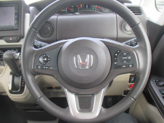 Ｎ－ＢＯＸ Ｇ・Ｌターボホンダセンシング　純正メモリーナビ　リアカメラ　ＣＤ　スマートキー　フルオートエアコン　左右パワースライドドア　ＬＥＤヘッドライト　ＥＴＣ車載器　ドライブレコーダー　イモビライザー　バックビューモニター　ターボエンジン（14枚目）