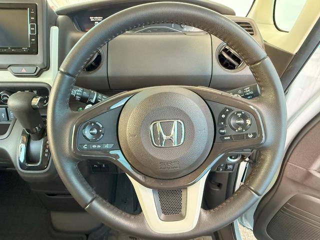 Ｎ－ＢＯＸ Ｌ・ターボ　純正メモリーナビゲーション　フルセグＴＶ　バックカメラ　両側電動スライドドア　ＬＥＤヘッドライト　パーキングセンサー　フルオートエアコン　シ－トヒ－タ－　ＡＡＣ　衝突軽減ブレーキ　Ｂカメラ　整備記録簿（7枚目）