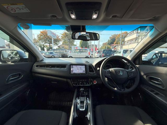 ヴェゼル ハイブリッドX・ホンダセンシング 純正メモリーナビゲーション ドライブレコーダー ETC車載器 バックカメラ パーキングセンサー 純正アルミホイール LEDヘッドライト コーナーセンサー 地デジ Aクルーズ Bモニ スマキー VSA(6枚目)