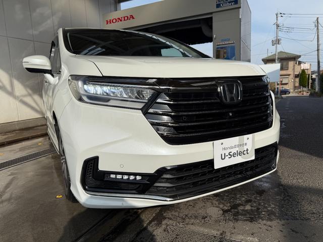 オデッセイ アブソルート　ワンオーナー　純正メモリーナビゲーション　フルセグＴＶ　Ｂｌｕｅｔｏｏｔｈ接続　マルチビューカメラ　ＥＴＣ　リアモニター　ＬＥＤヘッドライト　緊急ブレーキ　アラウンドビューモニター　盗難防止　ナビＴＶ（22枚目）