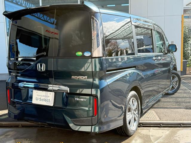 ステップワゴンスパーダ ｅ：ＨＥＶスパーダＧ・ＥＸホンダセンシング　純正メモリーナビゲーション　両側電動スライドドア　シートヒーター　純正アルミホイール　ＥＴＣ車載器　純正ドライブレコーダー　エアバック　地デジ　クルコン　サイドエアバッグ　シ－トヒ－タ－　スマキー（2枚目）
