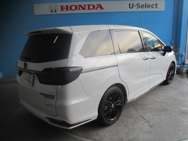 オデッセイハイブリッド e:HEVアブソルート・EXブラックエディション 純正11.4インチメモリーナビ リアカメラ フルセグTV 左右パワースライドドア 黒革シート シートヒーター ETC車載器 ドライブレコーダー 純正アルミホイール バックモニター VSA LEDライト(2枚目)