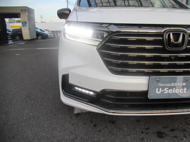 オデッセイハイブリッド e:HEVアブソルート・EXブラックエディション 純正11.4インチメモリーナビ リアカメラ フルセグTV 左右パワースライドドア 黒革シート シートヒーター ETC車載器 ドライブレコーダー 純正アルミホイール バックモニター VSA LEDライト(18枚目)