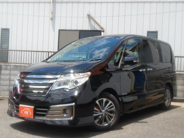 セレナ ライダー　ブラックライン　Ｓ－ハイブリッド　後期型　整備記録簿　禁煙車　両側パワースライドドア　ナビ　ＴＶ　ＤＶＤビデオ　Ｂｌｕｅｔｏｏｔｈ　バックカメラ　フリップダウンモニター　純正フルエアロ　ＬＥＤヘッドライト　修復歴なし　車検整備付き（66枚目）