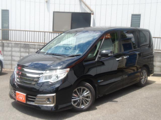 セレナ ライダー　ブラックライン　Ｓ－ハイブリッド　後期型　整備記録簿　禁煙車　両側パワースライドドア　ナビ　ＴＶ　ＤＶＤビデオ　Ｂｌｕｅｔｏｏｔｈ　バックカメラ　フリップダウンモニター　純正フルエアロ　ＬＥＤヘッドライト　修復歴なし　車検整備付き（67枚目）
