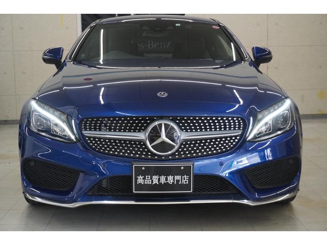 Ｃクラス Ｃ１８０クーペ　スポーツ　１オーナー　黒革　ＡＣＣ　禁煙車　ＡＭＧ１８ＡＷ　ドライブレコーダー　シートヒーター（4枚目）