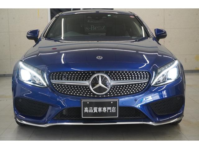 Ｃクラス Ｃ１８０クーペ　スポーツ　１オーナー　黒革　ＡＣＣ　禁煙車　ＡＭＧ１８ＡＷ　ドライブレコーダー　シートヒーター（5枚目）