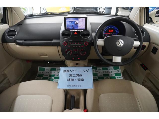 ニュービートル ＥＺ　１オーナー　最終後期６速ＡＴ　Ｎｅｗパーツカスタム　禁煙車　ナビ　バックカメラ　天張り張替済み（14枚目）