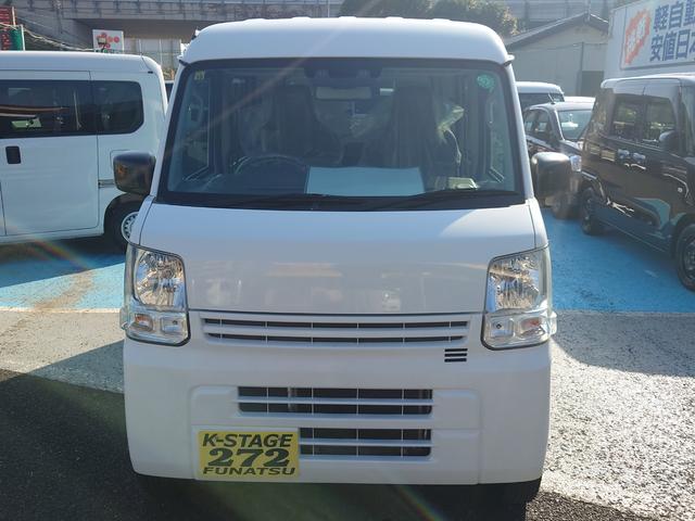 ＮＶ１００クリッパーバン ＤＸ　セーフティパッケージ　ハイルーフ／令和３年式／走行４９５９７ｋｍ／バックモニター／２速発進モード／衝突被害軽減ブレーキ／オーバーヘッドコンソール／ソナーセンサー／横滑り防止装置／防犯アラーム／スモークガラス／寒冷地仕様（2枚目）