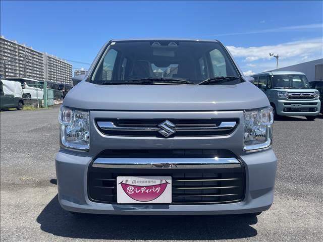 ワゴンR FX 届出済未使用車 CDプレーヤー付き 衝突軽減ブレーキ 横滑り防止装置 ヘッドランプハロゲン スマートキー 禁煙車 オートエアコン セキュリティアラーム パワーウインドウ 修復歴無(5枚目)