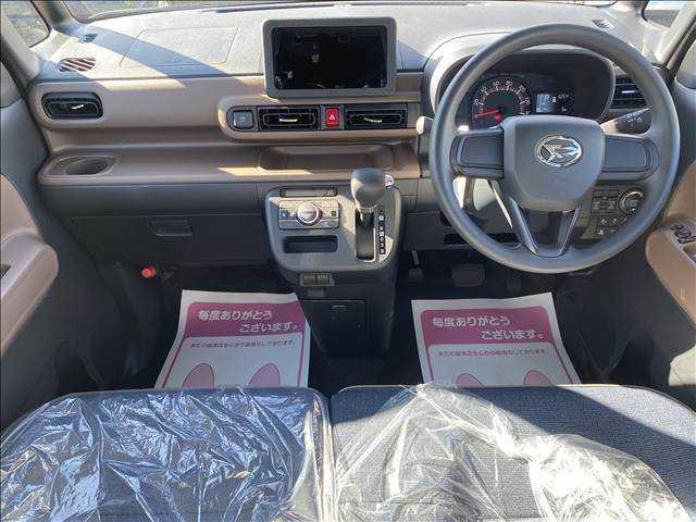 ムーヴキャンバス セオリーX 届出済未使用車 両側電動スライドドア 衝突軽減ブレーキシステム アイドリングストップ コーナーセンサー パーキングセンサー オートエアコン スマートキー 禁煙車 パワーステアリング 修復歴無(13枚目)