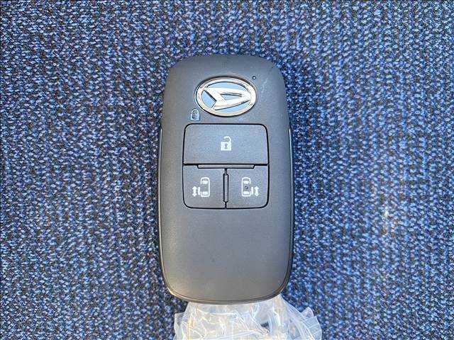 ムーヴキャンバス セオリーX 届出済未使用車 両側電動スライドドア 衝突軽減ブレーキシステム アイドリングストップ コーナーセンサー パーキングセンサー オートエアコン スマートキー 禁煙車 パワーステアリング 修復歴無(19枚目)