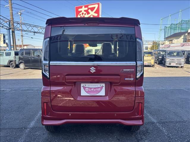 スペーシアカスタム ハイブリッドＸＳ　届出済未使用車　スズキセーフティサポート　横滑り防止装置　両側電動スライドドア　ハイブリッド　オートエアコン　オートライト　プッシュスタート　スマートキー　ＬＥＤヘッドライト　禁煙車　修復歴無（9枚目）