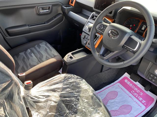 タフト Ｇ　届出済未使用車　スカイフィールトップ　スマートキー　衝突軽減ブレーキシステム　横滑り防止装置　ＬＥＤ　　禁煙車　オートエアコン　セキュリティアラーム　　パワーステアリング　パワーウインドウ　修復歴無（12枚目）