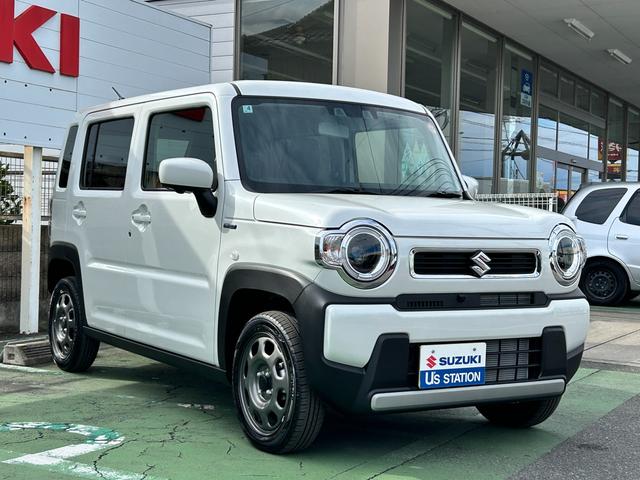 ハスラー ＨＹＢＲＩＤ　Ｇ　３型　全方位モニター付ナビ　衝突被害軽減装置　リアパーキングセンサー　全方位モニター付ナビ　アダプティブクルーズコントロール　オーディオコントロールスイッチ　シートヒーター　スマートキー　ＬＥＤヘッドライト　オートライト（10枚目）