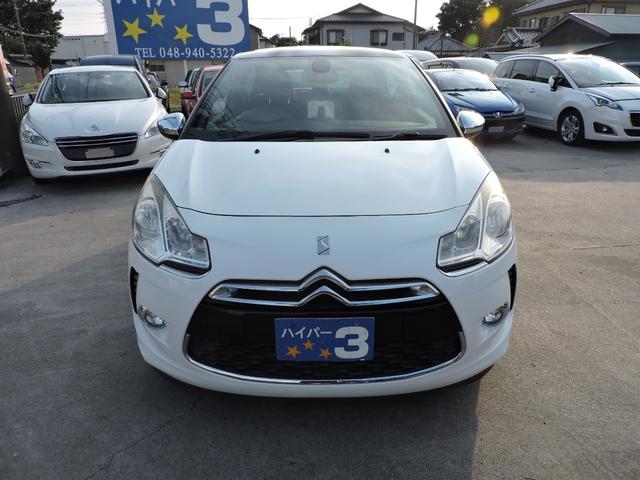 ＤＳ３ シック　タイミングチェーン　ＣＤ　ポータブルナビ　リアクリアランスソナー　純正アルミ１９５／５５／１６　タイヤ６分山　キーレス（3枚目）