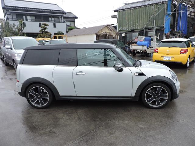 MINI クーパー クラブマン シートカバー シートヒーター ナビ地デジワンセグキーレス2本205/45/17タイヤ4分山純正アルミ 記録簿平成26年27年28年29年30年令和1年2年3年4年6年 ATオイル交ATストレーナー交(4枚目)