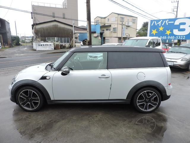 MINI クーパー クラブマン シートカバー シートヒーター ナビ地デジワンセグキーレス2本205/45/17タイヤ4分山純正アルミ 記録簿平成26年27年28年29年30年令和1年2年3年4年6年 ATオイル交ATストレーナー交(6枚目)