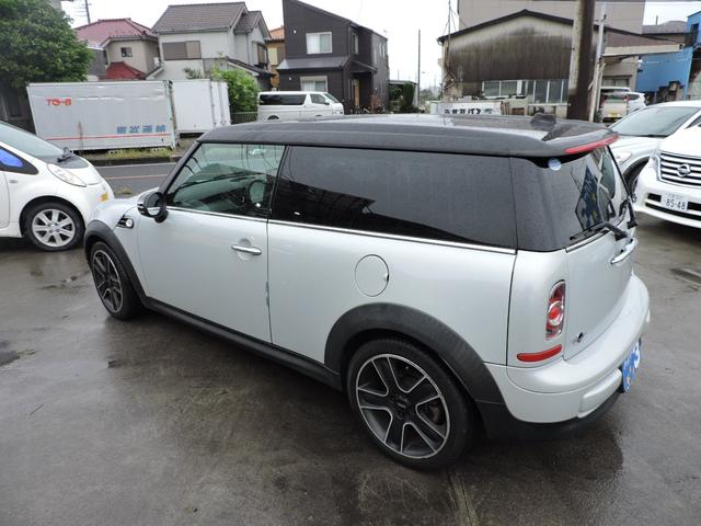 MINI クーパー クラブマン シートカバー シートヒーター ナビ地デジワンセグキーレス2本205/45/17タイヤ4分山純正アルミ 記録簿平成26年27年28年29年30年令和1年2年3年4年6年 ATオイル交ATストレーナー交(7枚目)