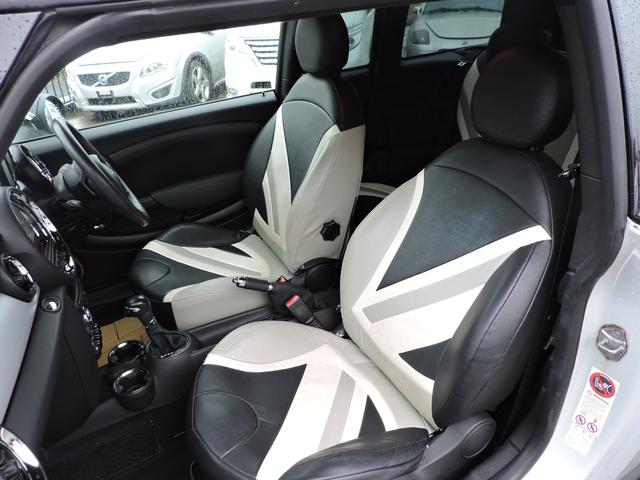 MINI クーパー クラブマン シートカバー シートヒーター ナビ地デジワンセグキーレス2本205/45/17タイヤ4分山純正アルミ 記録簿平成26年27年28年29年30年令和1年2年3年4年6年 ATオイル交ATストレーナー交(30枚目)