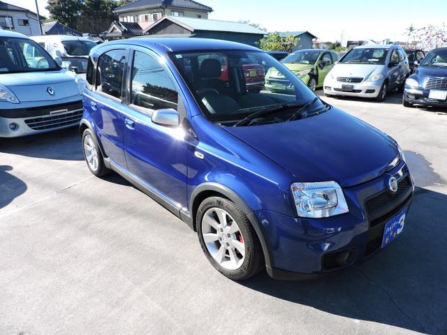 ニューパンダ 100HP タイミングベルト交換 マニュアル6速 CD USB入力 ETC 195/50/15純正アルミホイールタイヤ5分山 スタッドレスタイヤセット7分山あり 取説 キーレス キー2本(3枚目)