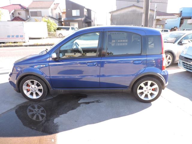 ニューパンダ 100HP タイミングベルト交換 マニュアル6速 CD USB入力 ETC 195/50/15純正アルミホイールタイヤ5分山 スタッドレスタイヤセット7分山あり 取説 キーレス キー2本(7枚目)