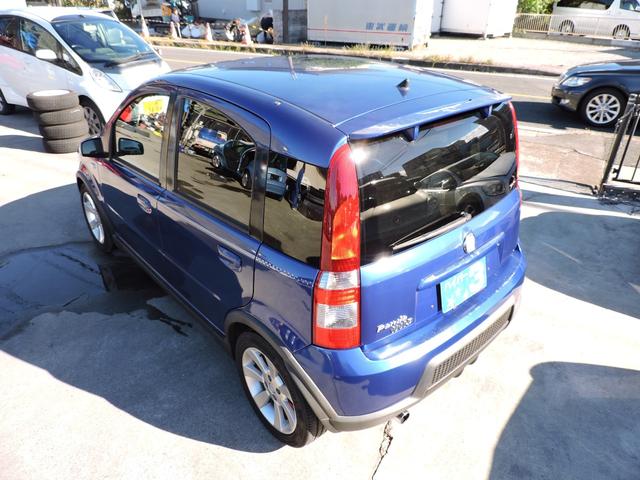 ニューパンダ 100HP タイミングベルト交換 マニュアル6速 CD USB入力 ETC 195/50/15純正アルミホイールタイヤ5分山 スタッドレスタイヤセット7分山あり 取説 キーレス キー2本(8枚目)