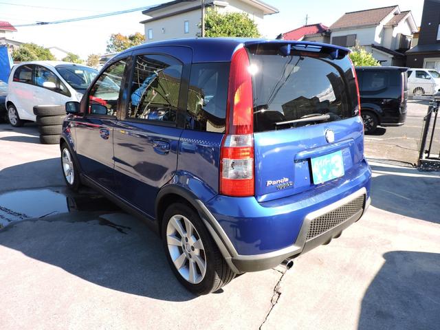 ニューパンダ 100HP タイミングベルト交換 マニュアル6速 CD USB入力 ETC 195/50/15純正アルミホイールタイヤ5分山 スタッドレスタイヤセット7分山あり 取説 キーレス キー2本(11枚目)