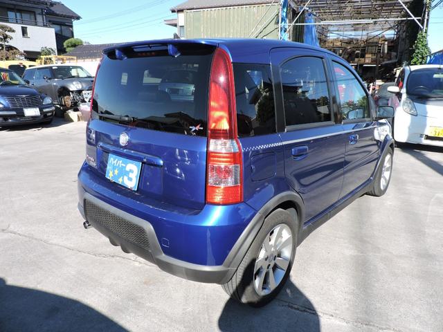 ニューパンダ 100HP タイミングベルト交換 マニュアル6速 CD USB入力 ETC 195/50/15純正アルミホイールタイヤ5分山 スタッドレスタイヤセット7分山あり 取説 キーレス キー2本(12枚目)