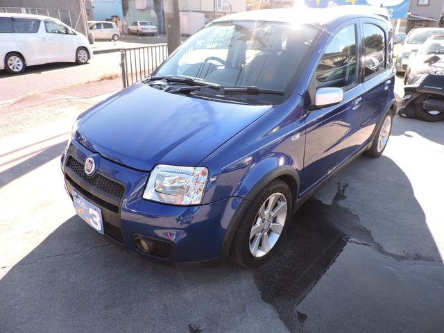 ニューパンダ 100HP タイミングベルト交換 マニュアル6速 CD USB入力 ETC 195/50/15純正アルミホイールタイヤ5分山 スタッドレスタイヤセット7分山あり 取説 キーレス キー2本(13枚目)