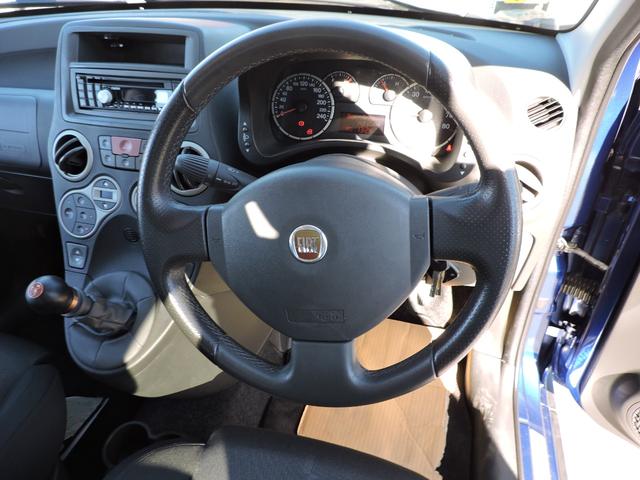 ニューパンダ 100HP タイミングベルト交換 マニュアル6速 CD USB入力 ETC 195/50/15純正アルミホイールタイヤ5分山 スタッドレスタイヤセット7分山あり 取説 キーレス キー2本(42枚目)