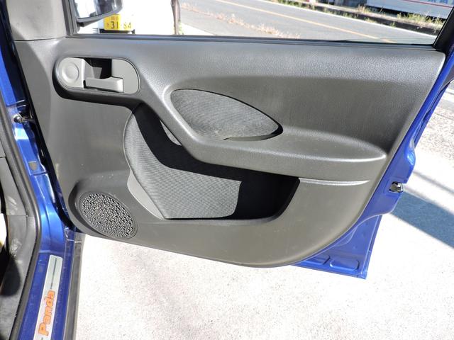 ニューパンダ 100HP タイミングベルト交換 マニュアル6速 CD USB入力 ETC 195/50/15純正アルミホイールタイヤ5分山 スタッドレスタイヤセット7分山あり 取説 キーレス キー2本(46枚目)