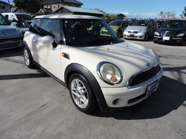 MINI ワン 1400CC タイミングチェーン 車検令和9年5月13日 ETC ポータブルナビ地デジワンセグ CD キーレス 195/55/16タイヤ7分山 ATオイル交換 ドライブレコーダー(3枚目)