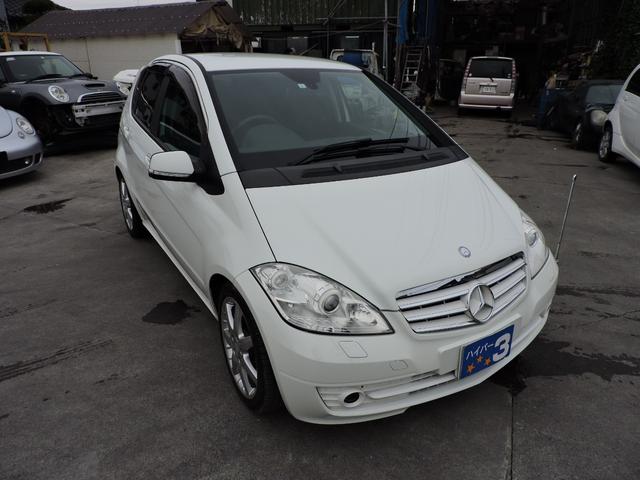 Aクラス A170 車検令和8年5月 左右フロントショック交換済 取説 ナビ取説 215/45/17純正アルミF6分山R9分山 ETC CVTチェック済 CVTエラーコード点検済(3枚目)