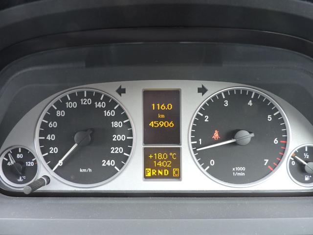 Aクラス A170 車検令和8年5月 左右フロントショック交換済 取説 ナビ取説 215/45/17純正アルミF6分山R9分山 ETC CVTチェック済 CVTエラーコード点検済(18枚目)