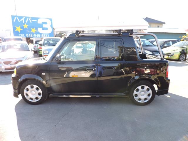 bB オープンデッキ 後期HIDヘッドライト ルーフテント タイミングチェーン ドライブシャフト交換 キーレス(9枚目)