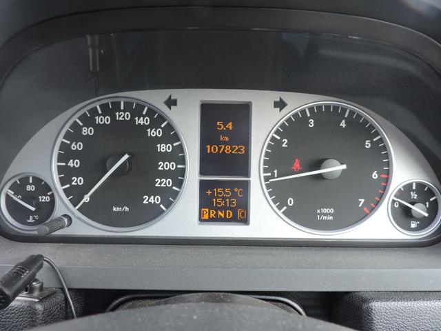 Ｂクラス Ｂ１７０　キーレス　取説　ＥＴＣ　純正１７インチアルミ　タイヤ交換（23枚目）