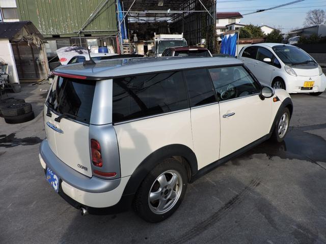 ＭＩＮＩ クーパー　クラブマン　ＣＤ　ＥＴＣ　ブラウンモケットシート　純正アルミ１７５／６５／１５　スタッドレスタイヤホイールセット１７５／６５／１５タイヤ８分山　キーレス　ＡＴオイル交換　ストレーナー交換（10枚目）