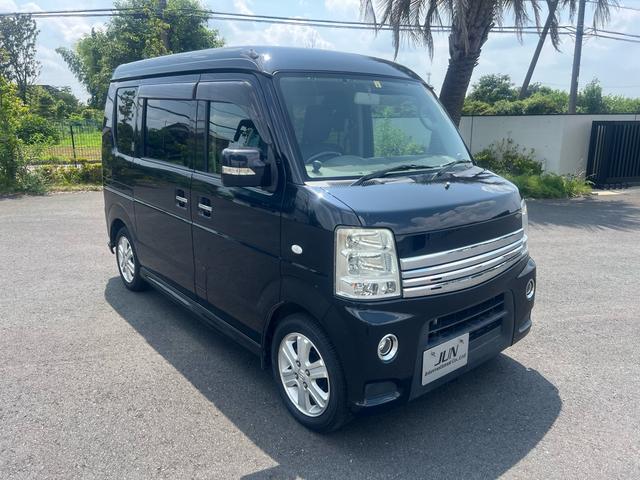 エブリイワゴン ＰＺターボスペシャル　ターボ車　スマートキー　両側パワースライドドアドア　オートステップ　社外ナビ　テレビ　ＥＴＣ　シートカバー　ＨＩＤライト　オートエアコン（8枚目）
